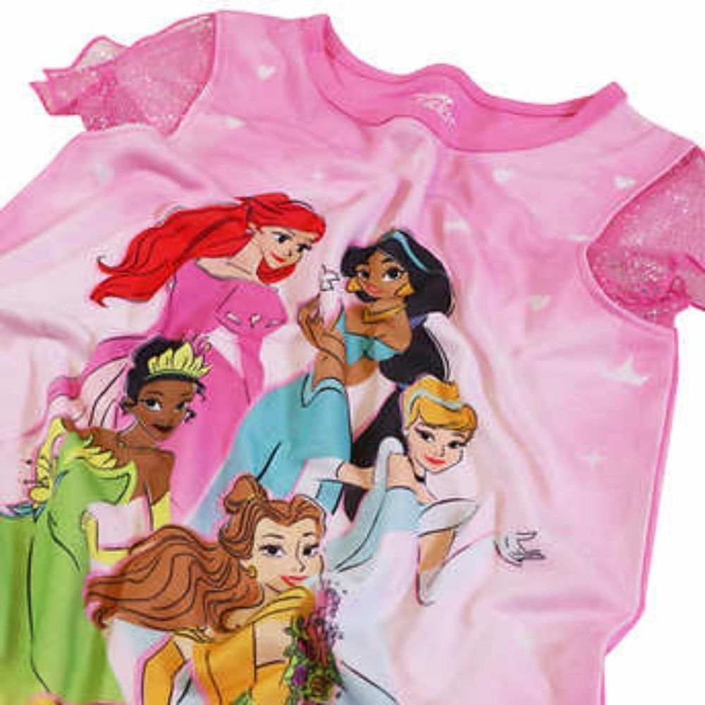 Disney Princess Kids' 3-pack Nightgown - Picture 4 of 5